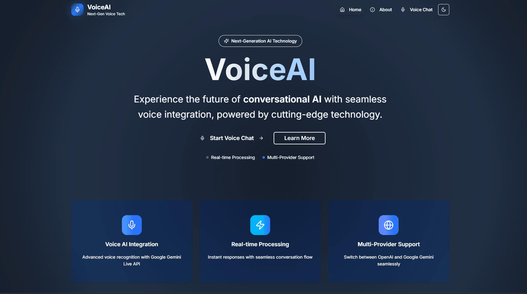 VoiceAI Assistant